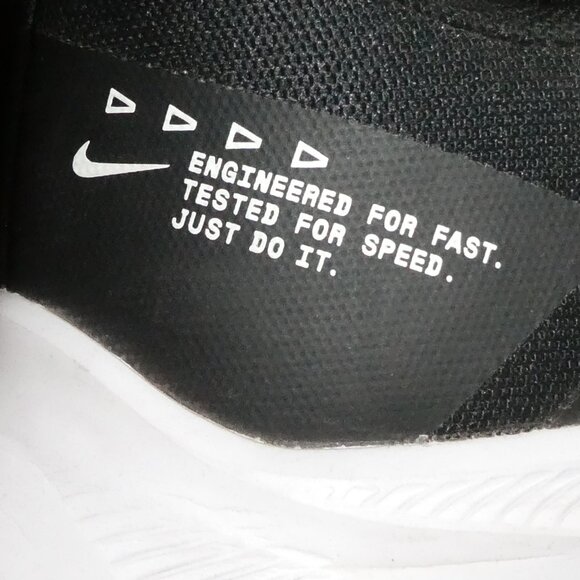 Nike Quest Running Shoes / Black Sneakers Size 10 - Picture 9 of 11